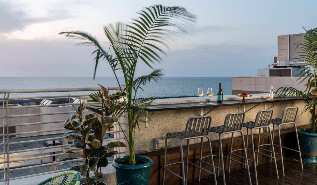 Tel Aviv Hotel Rooftop with SeaView
