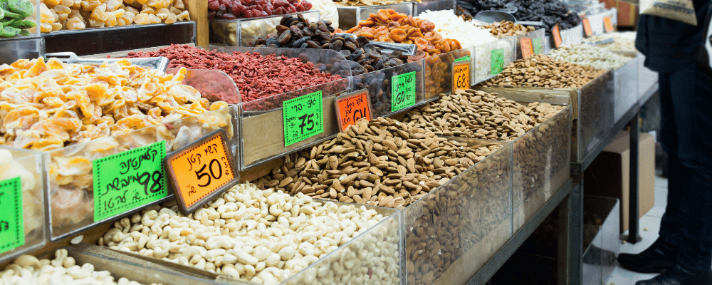 Markets in Tel Aviv